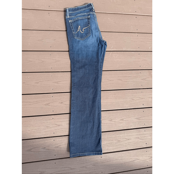 AG Adriano Goldschmied The Angel Boot Cut Blue Jeans Denim 30 x 33 Womens 30R - Picture 4 of 11